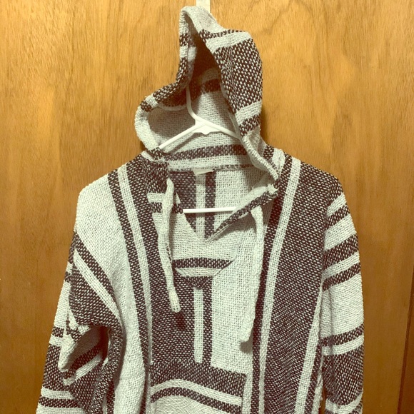 Sweaters - Baja Hoodie (unisex medium). Perfect for Summer!